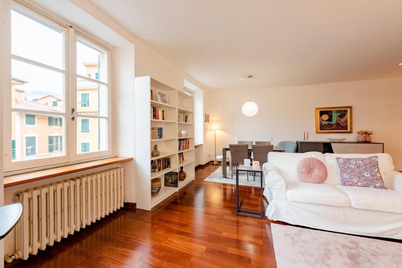 Cavour 9 Apartment 2B 2B 100Mq With Private Garage, In Center Of Rapallo, Wifi, Air Conditioned Exteriér fotografie