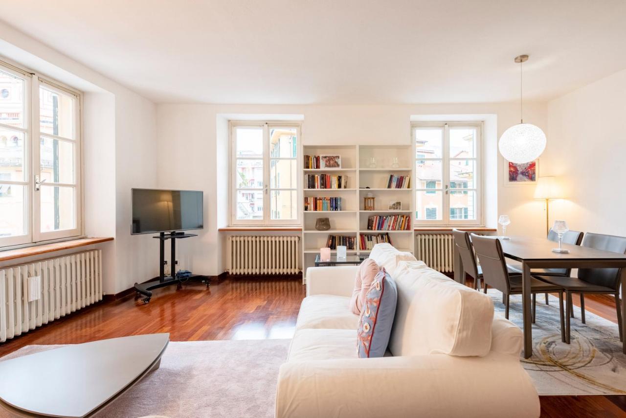 Cavour 9 Apartment 2B 2B 100Mq With Private Garage, In Center Of Rapallo, Wifi, Air Conditioned Exteriér fotografie